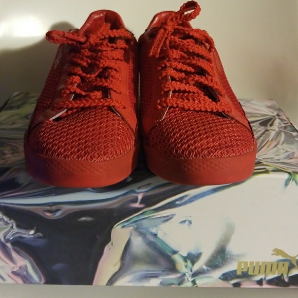 Red Solange PUMA's - Picture 2 of 8